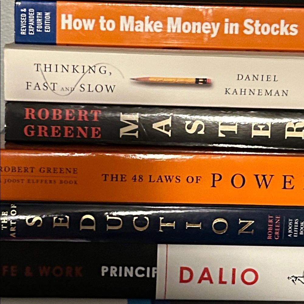 Robert Greene 3 books- 48 laws of power mastery & seduction
